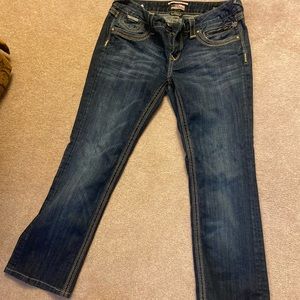 ReRock for Express jeans Size 8 vintage barely boot
